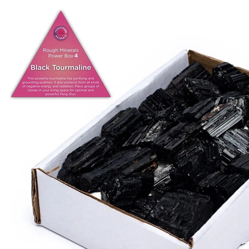 Black Tourmaline Rough Crystal