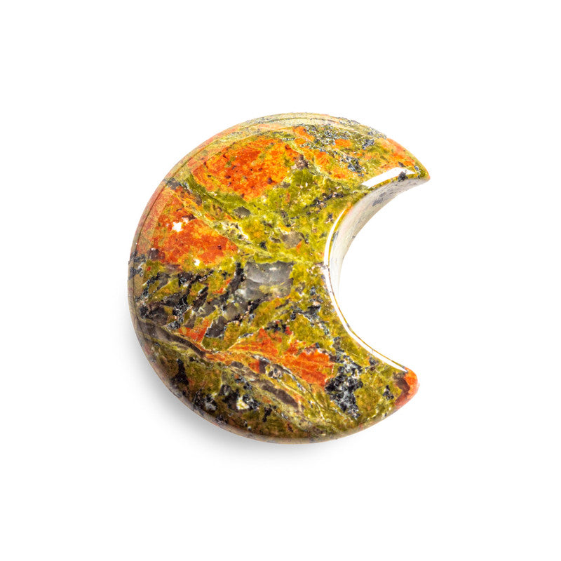 Unakite Crystal Moon