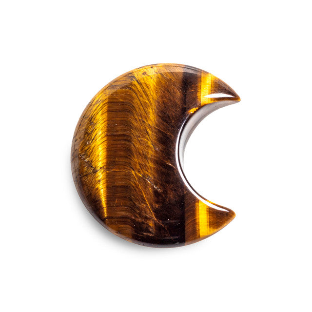Tigers Eye Crystal Moon