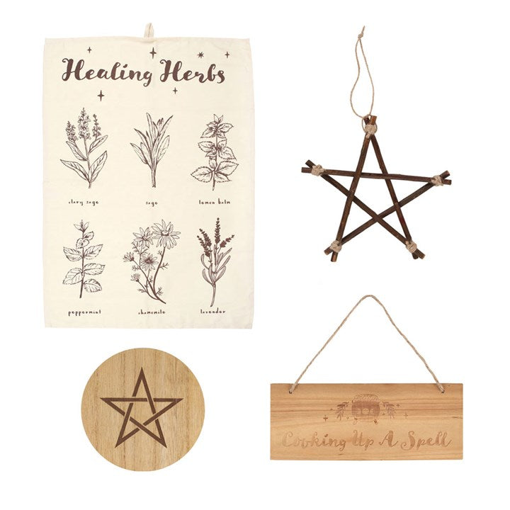 Kitchen Witch Deluxe Gift Set