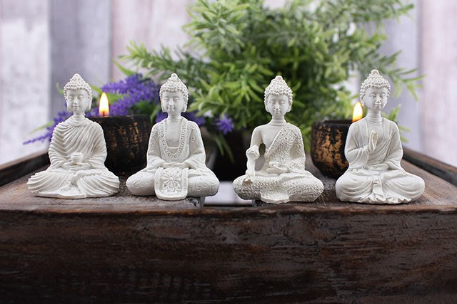 Mini Buddhas Set of 4