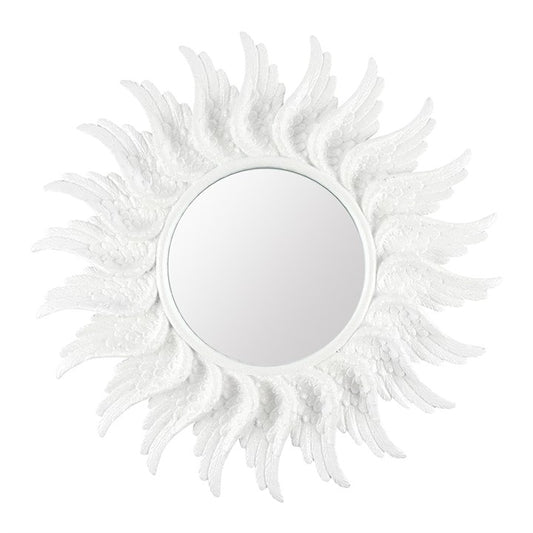 Guardian Angel Wing Glitter Mirror (47cm)