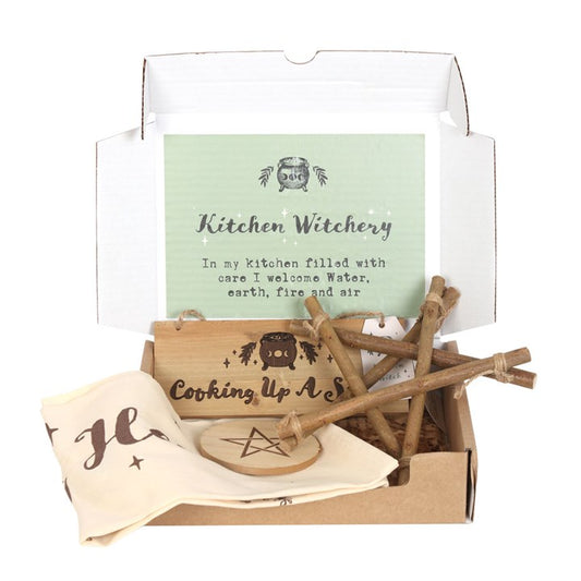 Kitchen Witch Deluxe Gift Set