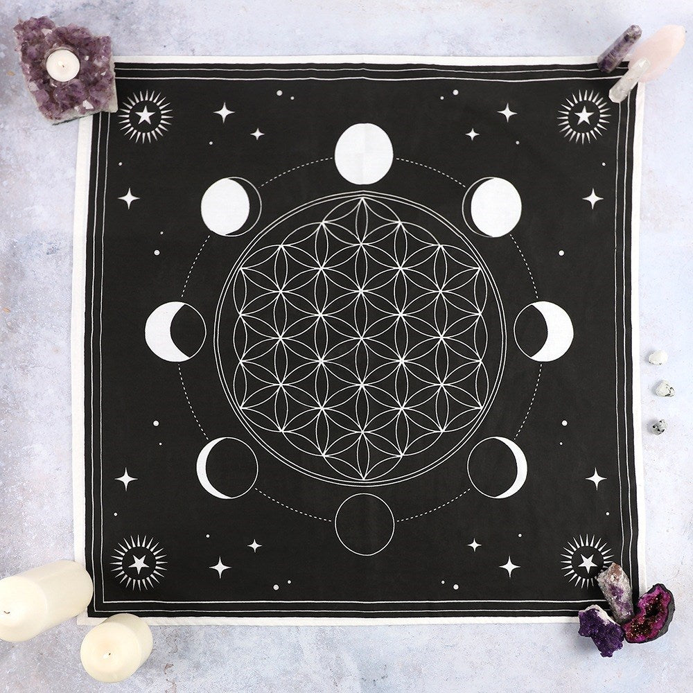 Moon Phase Altar Cloth