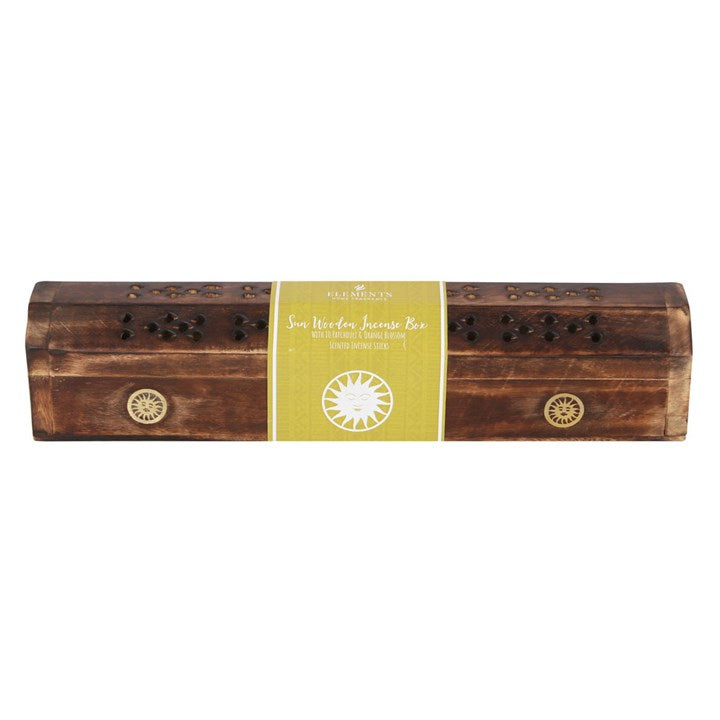 Sun Wooden Incense Gift Set Patchouli & Orange