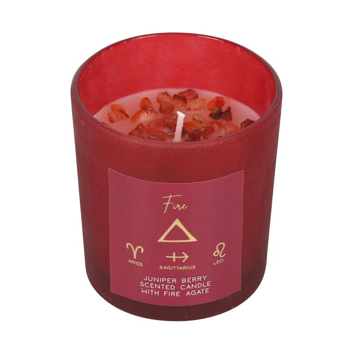 Fire Element Candle Juniper Berry