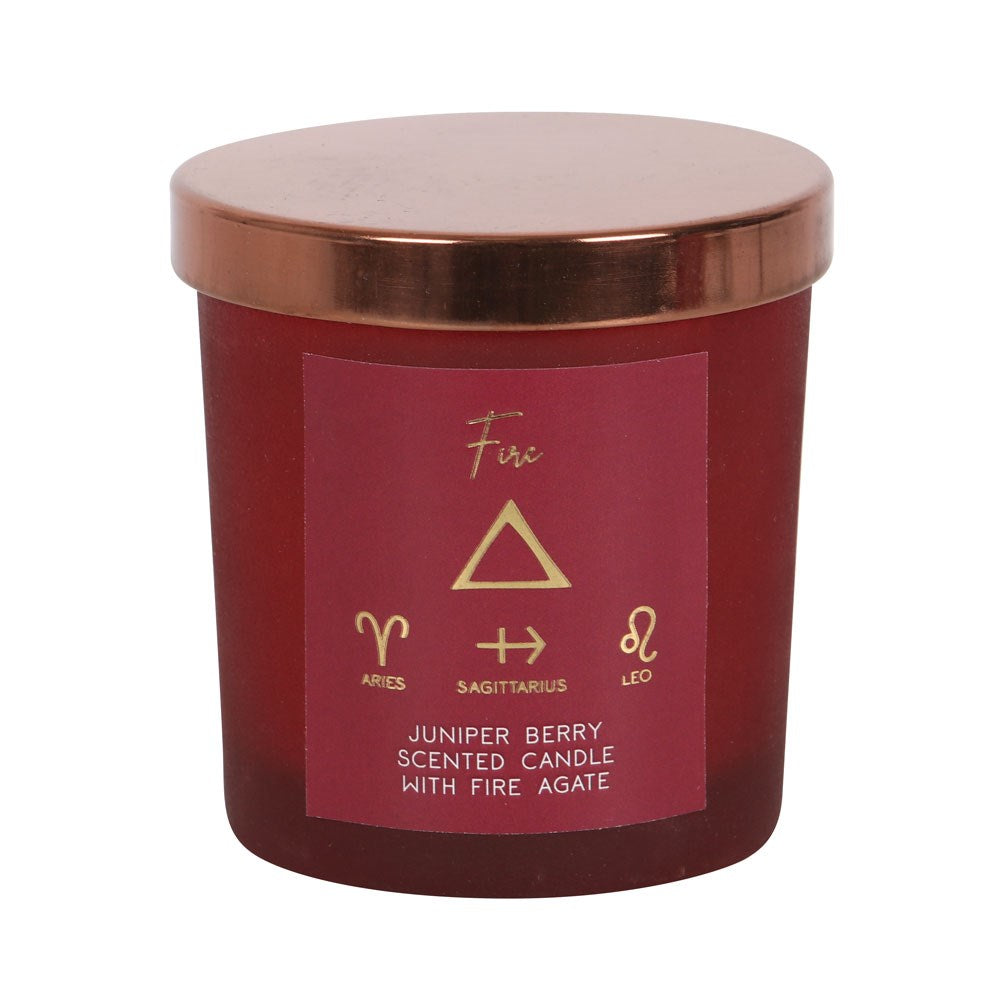 Fire Element Candle Juniper Berry