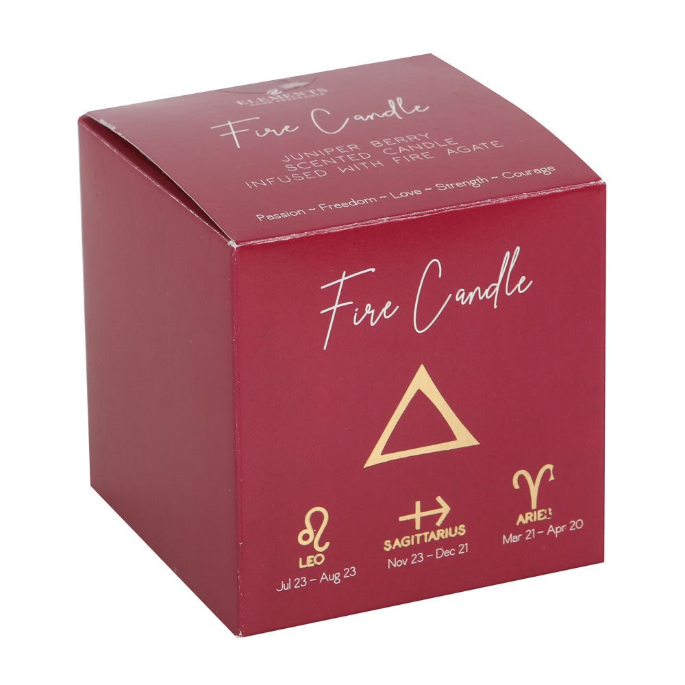 Fire Element Candle Juniper Berry
