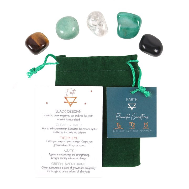 Earth Element Tumblestone Set